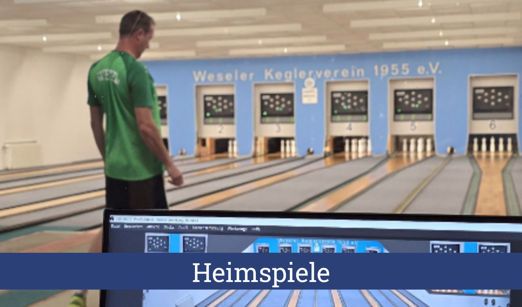 Weseler Keglerverein 1955 e.V. – Heimspiele